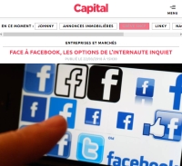 [Capital] Face à Facebook, les options de l'internaute inquiet