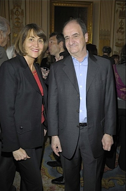 Christine Albanel et Pierre Lescure